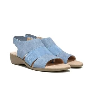 Lifestride Taura SandalsSize 7M Women's, Color Light blueNew no boxFaux …